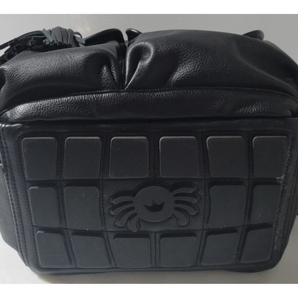 Itzy ritzy black diaper bag backpack with wipe container & Pouch